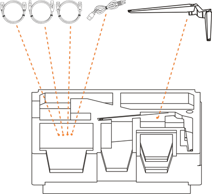 GIGABYTE - AORUS FI25F - Αποσυσκευασία - Βήμα 3 Αποσυσκευασία - Βήμα 3