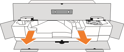 GIGABYTE - AORUS FI27Q - Αποσυσκευασία της μονάδας - Βήμα 3 Αποσυσκευασία της μονάδας - Βήμα 3