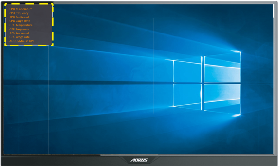 GIGABYTE - AORUS KD25F - Dashboard - Step 2 Dashboard - Step 2