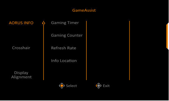 GIGABYTE - AORUS KD25F - Game Assist - Step 1 Game Assist - Step 1
