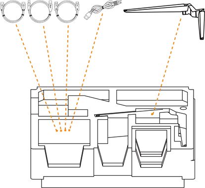 GIGABYTE - AORUS KD25F - Unpacking - Step 3 Αποσυσκευασία - Βήμα 3