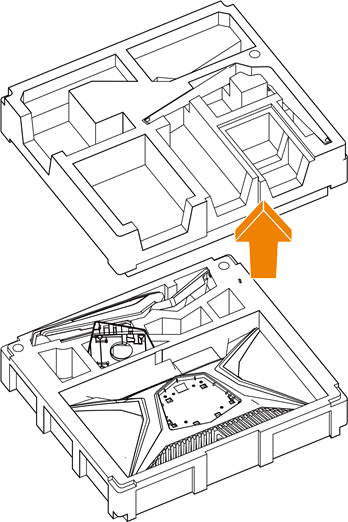 GIGABYTE - AORUS KD25F - Unpacking - Step 4 Αποσυσκευασία - Βήμα 4