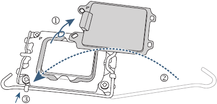 GIGABYTE - B760I AORUS PRO - Installing the CPU - Step 3 Installing the CPU - Step 3