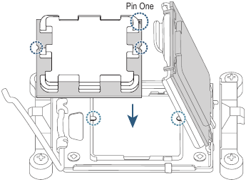 GIGABYTE - X670E AORUS XTREME - Εγκατάσταση της CPU - Βήμα 2 Εγκατάσταση της CPU - Βήμα 2
