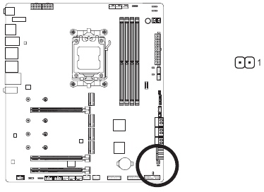 GIGABYTE - X670E AORUS XTREME - Επισκόπηση Εσωτερικών Συνδετήρων - Μέρος 18 Επισκόπηση Εσωτερικών Συνδετήρων - Μέρος 18