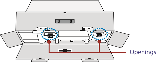 GIGABYTE - G24F - Αποσυσκευασία - Βήμα 2 Αποσυσκευασία - Βήμα 2