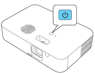 Epson - CO-FH02 - Uskunangizni yoqing - 3-qadam Uskunangizni yoqing - 3-qadam