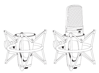 Shure - KSM42 - Suspension Mount Suspension Mount