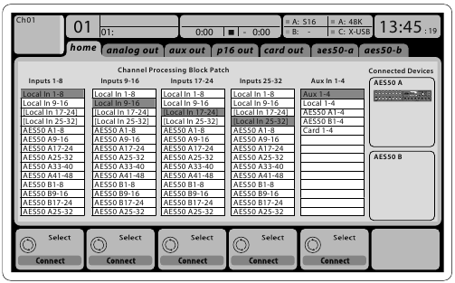 Behringer - X32 - Routing I/O Routing I/O