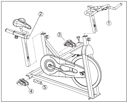 Horizon Fitness - GR3 - GR3 KOKOONPANO - VAIHE 1 GR3 KOKOONPANO - VAIHE 1