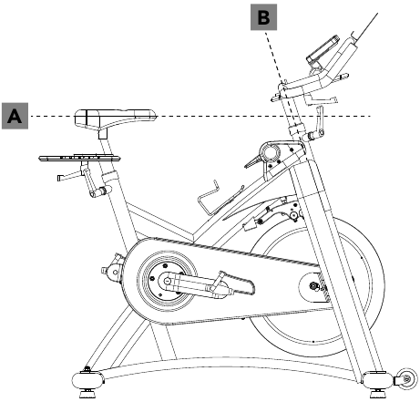 Horizon Fitness - IC7.9 - LAITTEEN SÄÄTÄMINEN - OHJAUSTANGON SÄÄTÖ LAITTEEN SÄÄTÄMINEN - OHJAUSTANGON SÄÄTÖ