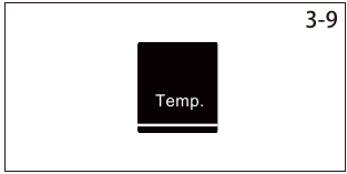 Haier - HW80-B14979 - Kontrolpanel - Brug af funktionsknappen Temp Kontrolpanel - Brug af funktionsknappen Temp