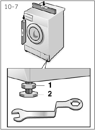 Haier - HW80-B14979 - Installation - Justering af apparatet Installation - Justering af apparatet