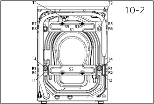 Haier - HW80-B14979 - Installation - Transportbeskyttelseskomponenter Installation - Transportbeskyttelseskomponenter