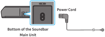 Samsung - HW-Q930D - Pripojenie napájania a jednotiek - krok 2 Pripojenie napájania a jednotiek - krok 2