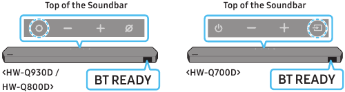 Samsung - HW-Q930D - CONNECTING TO A TV (Bluetooth) (Bluetooth) – krok 2 PRIPOJENIE K TV (Bluetooth) (Bluetooth) – krok 2