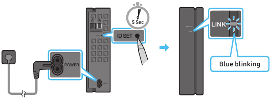 Samsung - HW-Q910D - Lidhja e një altoparlanti rrethues pa tela - Hapi 2 Lidhja e një altoparlanti rrethues pa tela - Hapi 2