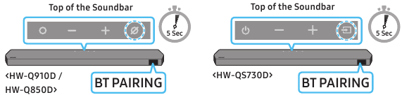 Samsung - HW-Q910D - Lidhja përmes Bluetooth - Hapi 3 Lidhja përmes Bluetooth - Hapi 3