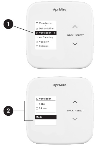 Aprilaire - S86N MU - WENTYLACJA ŚWIEŻYM POWIETRZEM WENTYLACJA ŚWIEŻYM POWIETRZEM