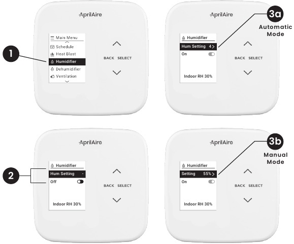 Aprilaire - S86N MU - STEROWANIE NAWILŻACZEM STEROWANIE NAWILŻACZEM