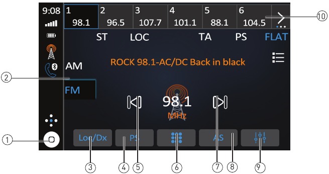 Jensen - CAR723W - Interfaccia sintonizzatore AM/FM Interfaccia sintonizzatore AM/FM