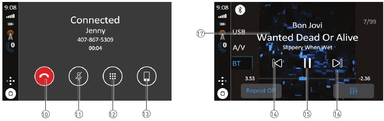 Jensen - CAR813 - Funzionamento Bluetooth - Parte 2 Funzionamento Bluetooth - Parte 2