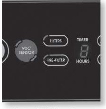 A figura 9 acenderá quando for a hora de trocar os filtros HEPA