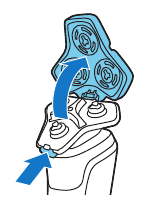 Sustitución de los cabezales de afeitado