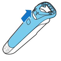 Deslice la carcasa frontal para quitarla.