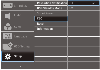 Philips - 559M1 - Jinsi ya kuwezesha EasyLink (CEC) Jinsi ya kuwezesha EasyLink (CEC)