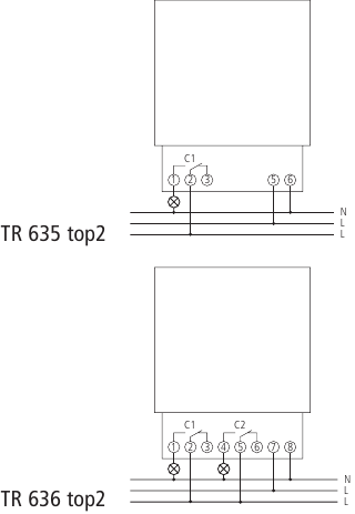 Theben - TR Series - Připojení Připojení