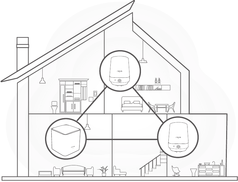 Tenda - MW5 - Ligar os nós secundários (Mesh5s) à internet Ligar os nós secundários (Mesh5s) à internet