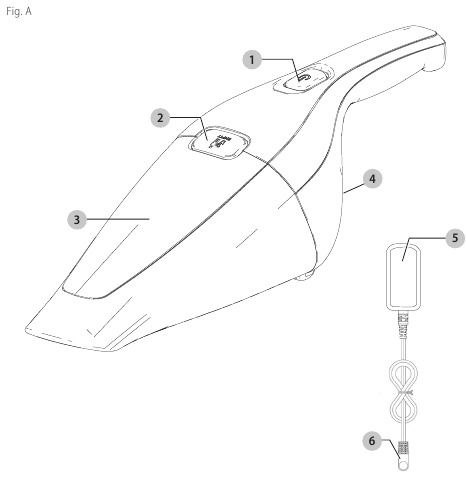 Black & Decker - HNVC115J - Yleiskatsaus Yleiskatsaus