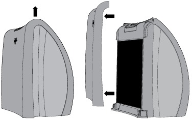 Vornado - AC350 - Cómo reemplazar sus filtros - Paso 1 Cómo reemplazar sus filtros - Paso 1