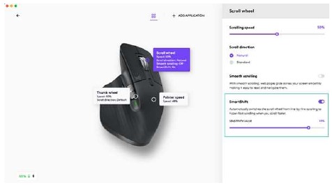 Logitech - MX Master 3S - Changer de mode manuellement Changer de mode manuellement