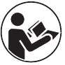 Símbolo de leitura do manual