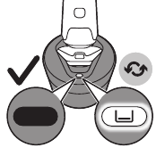 Sustituya el cartucho del Quick Clean Pod inmediatamente cuando el icono de sustitución del cartucho del Quick Clean Pod se haga visible o siga la tabla siguiente