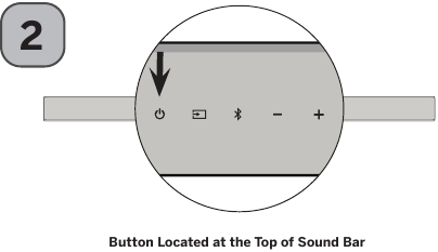Vizio - M serija - Žemų dažnių garsiakalbio prijungimas - 2 žingsnis Žemų dažnių garsiakalbio prijungimas - 2 žingsnis