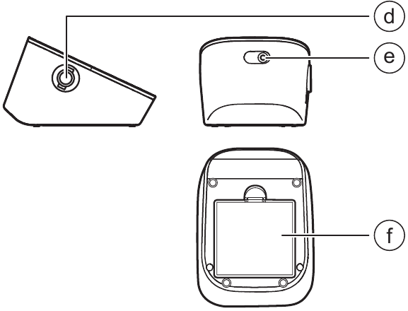 Omron – řada 3 – Seznamte se s produktem – levá/zadní/dolní strana monitoru Seznamte se s produktem – levá/zadní/dolní strana monitoru