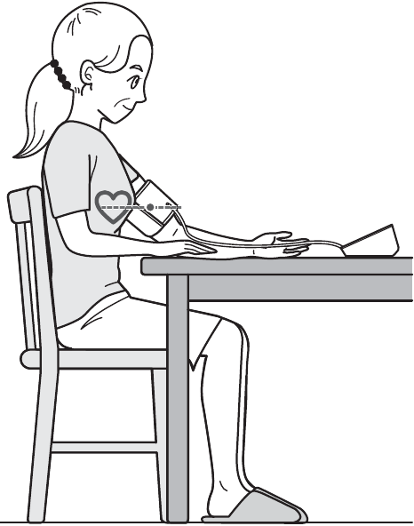 Omron – řada 3 – Příprava – Správné sezení Příprava – Správné sezení