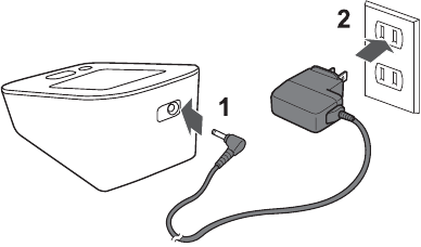 Omron - 3 Series - Použití AC adaptéru Použití AC adaptéru