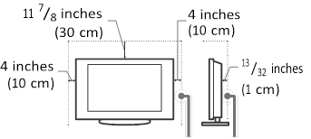 Sony - BRAVIA A95K Series - Instalace se stojanem Instalace se stojanem