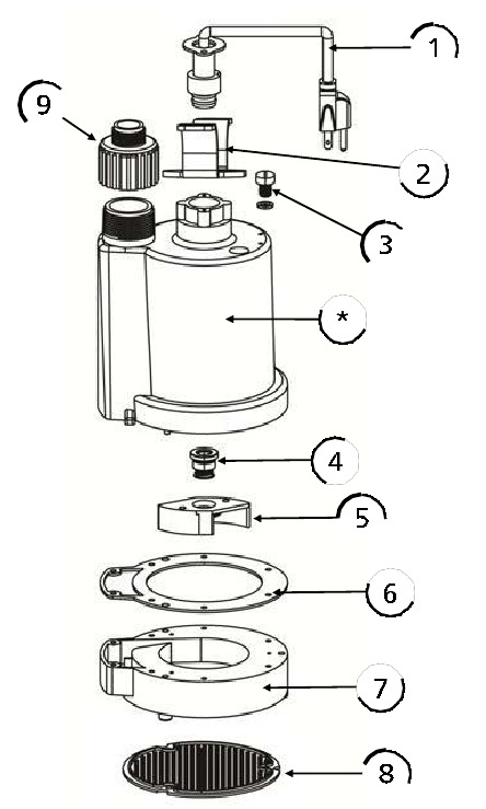 Superior Pump - 91025 - Reservedele - Del 1 Reservedele - Del 1