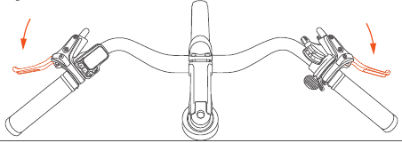 Fiido - C11 - Penggunaan pertama kali - Langkah 5 - Pengantar pengereman Penggunaan pertama kali - Langkah 5 - Pengantar pengereman