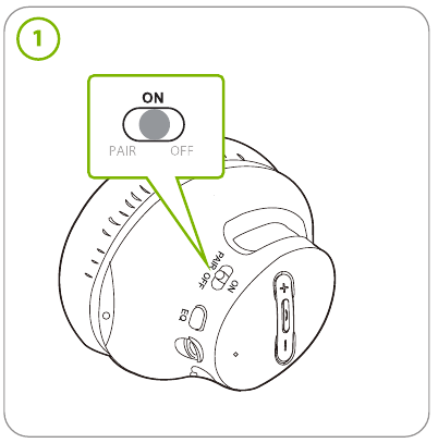 Avantree - HT41899 - Hodetelefontilkobling – metode 1 Hodetelefontilkobling – metode 1
