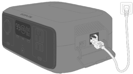 EcoFlow - RIVER 3 - Chaji Kituo Chako cha Umeme - Kutoka kwa Soketi ya Ukutani Chaji Kituo Chako cha Umeme - Kutoka kwa Soketi ya Ukutani