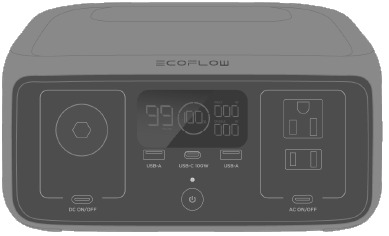 EcoFlow - RIVER 3 - Anza - Washa/Zima Nishati Anza - Washa/Zima Nishati