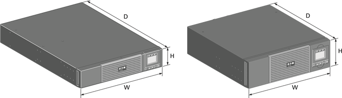 Eaton - 5PX 1500i RT2U - Vakiokokoonpanot - Telinetelinekokoonpano Vakiokokoonpanot - Telinetelinekokoonpano