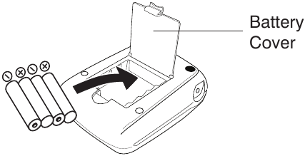 HoMedics - BPA-110 - INSTALAREA BATERIILOR INSTALAREA BATERIILOR