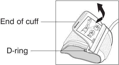 HoMedics - BPA-110 - UTILIZAREA MANȘONULUI DE BRAȚ - Pasul 1 UTILIZAREA MANȘONULUI DE BRAȚ - Pasul 1